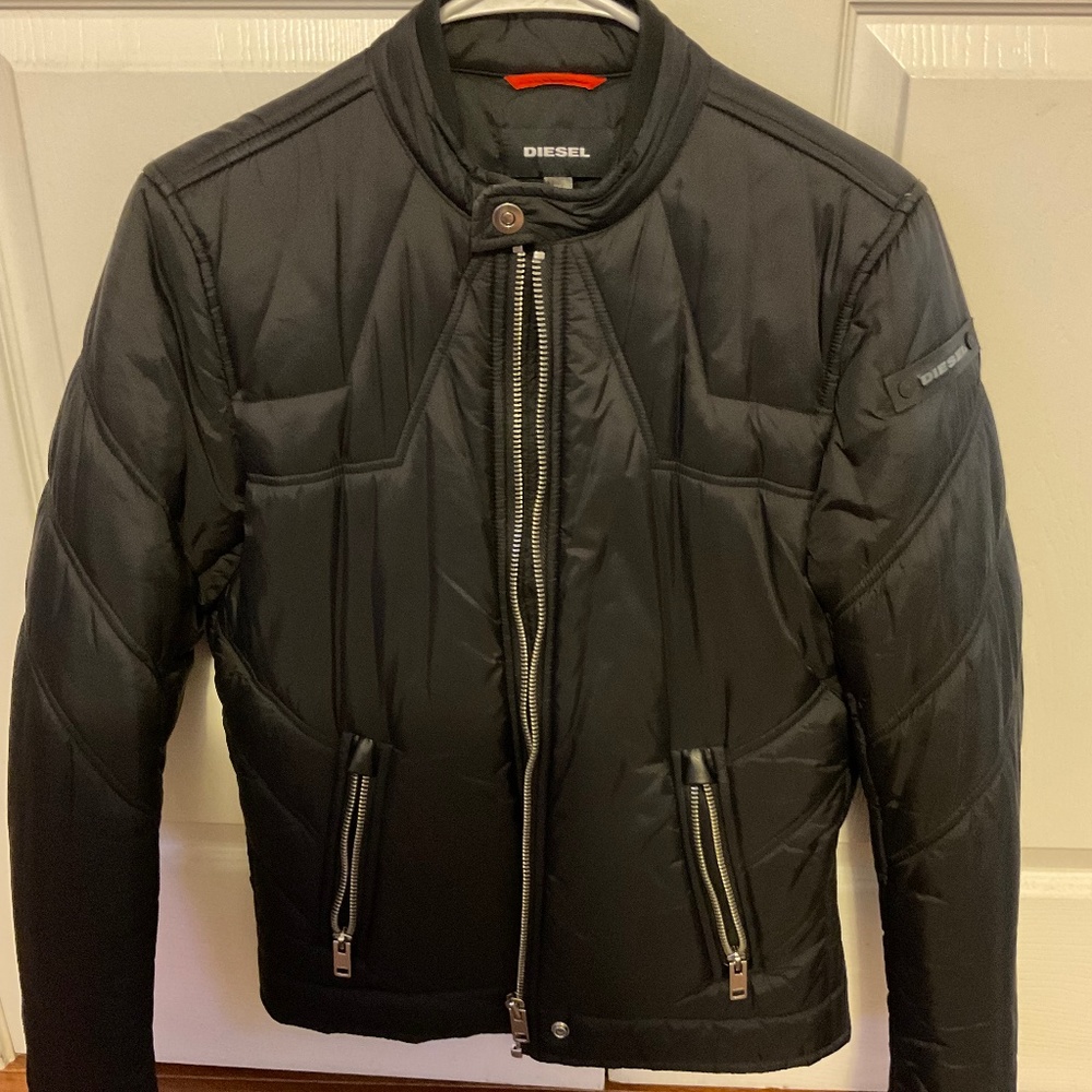 Diesel W-Deacon Zip Puffer Jacket